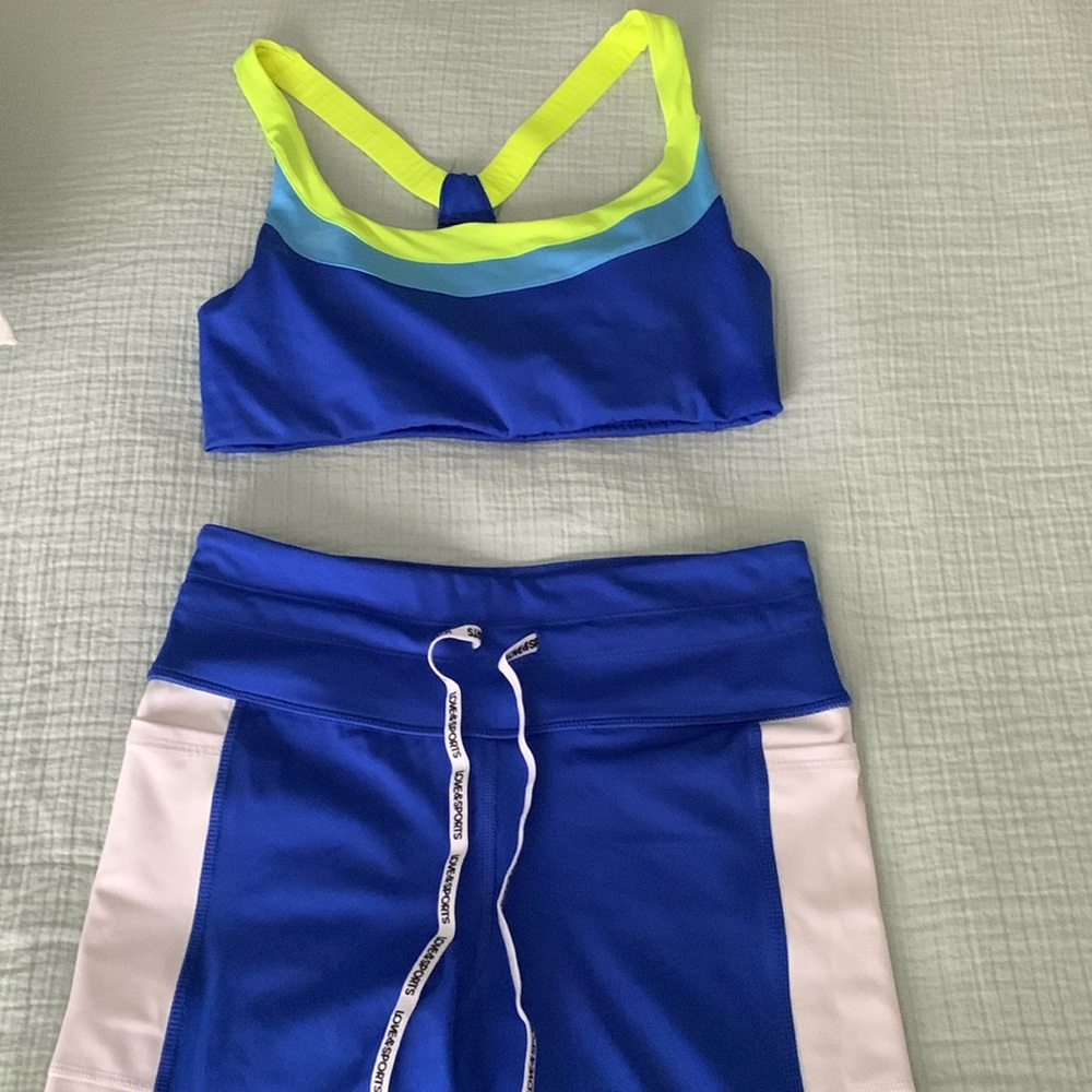 Love & sport athletic set size medium
